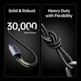 3FT USB C Cable 10GBPS USB-IF Certified