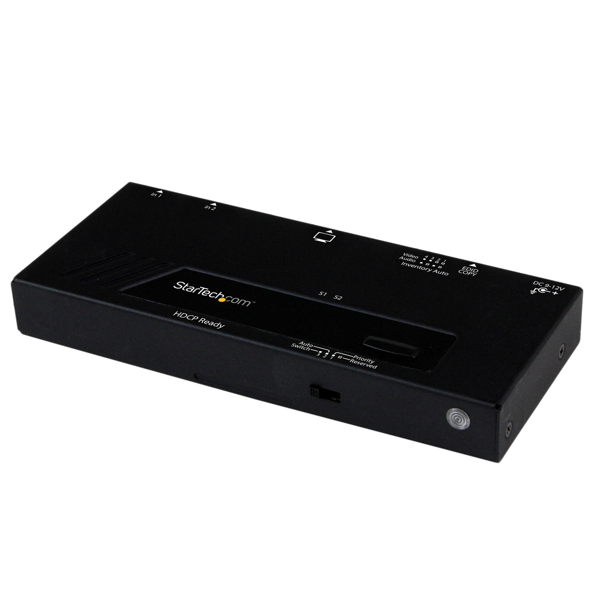 StarTech.com 2 Port HDMI Switch w/ Automatic and Priority Switching -