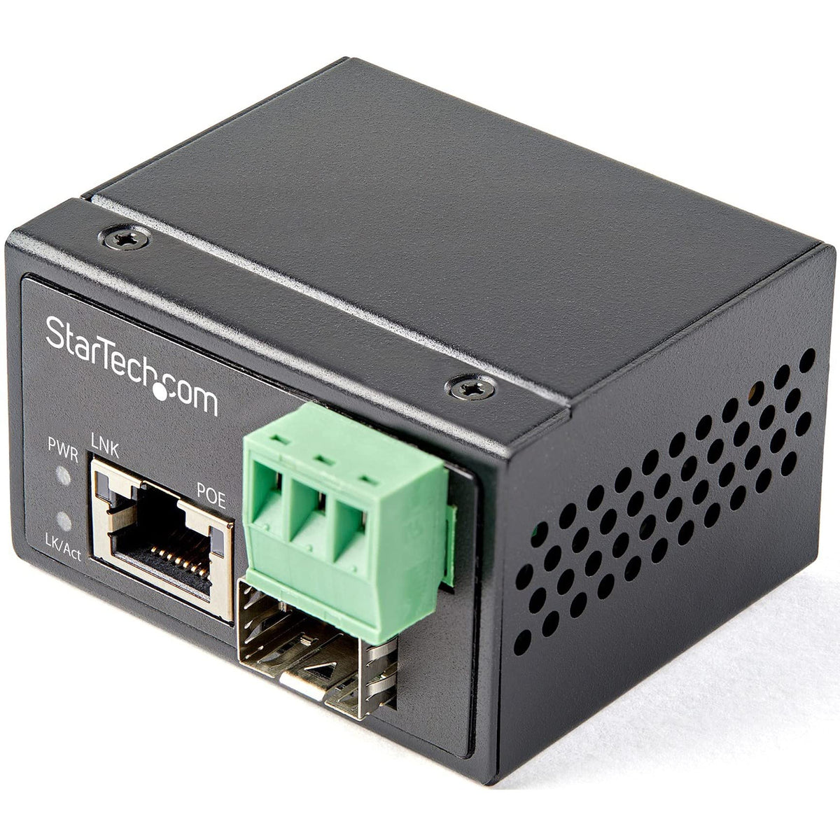 StarTech.com PoE+ Industrial Fiber to Ethernet Media Converter 30W - S