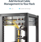 StarTech.com Multi-Directional Vertical Server Rack Cable Management C