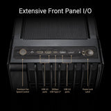 ASUS ProArt PA602 Wood Edition - Tempered Glass Panel E-ATX PC case, 4