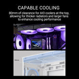 ASUS A31 Plus Black ATX case (Hidden-Connector motherboards, 360mm rad