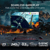 ViewSonic XG2431 24 Inch 1080p 0.5ms 240Hz Gaming Monitor with FreeSyn