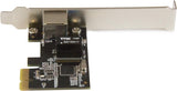 CARTE ADAPTATEUR RÉSEAU GIGABIT PCIE À 1 PORT AVEC PUCE INTEL I210-AT