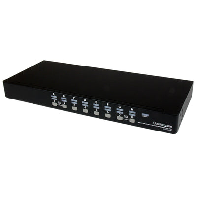StarTech.com 16 Port 1U RackMount USB KVM Switch Kit with OSD and Cabl