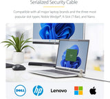 StarTech.com 25-Pack Universal Laptop Lock 6.6ft (2m), Serialized Secu