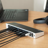 StarTech.com Triple Monitor USB 3.0 Laptop Docking Station - 4K HDMI
