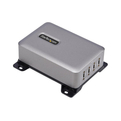 StarTech.com 4-Port USB-C Charging Station, 240W GaN Charger Block for