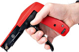 StarTech.com Nylon Cable Tie Gun, Zip Tie Cable Cutter/Installation To