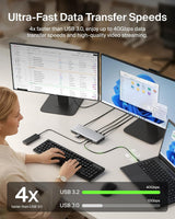 Station d'accueil Belkin Thunderbolt 4 triple écran 96W 14 en 1 USB-C