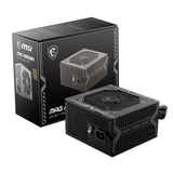 MSI MAG A650BN, Non-Modular Compact 650W Power Supply, 80+ Bronze, Low