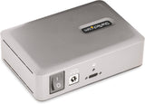StarTech Hub USB-C 7 ports - 5 ports USB-A + 2 ports USB-C - Auto-alimenté avec alimentation 65W - USB 3.1 10 Gbit/s - Hub USB pour ordinateur de bureau/portable avec câble de verrouillage de 1 m