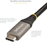 StarTech.com 6.6ft (2m) USB-C Cable, USB 5Gbps, 100W (5A) PD, 4K 60Hz