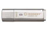 Kingston Ironkey Locker+ 50 128GB Encrypted USB Flash Drive | USB 3.2