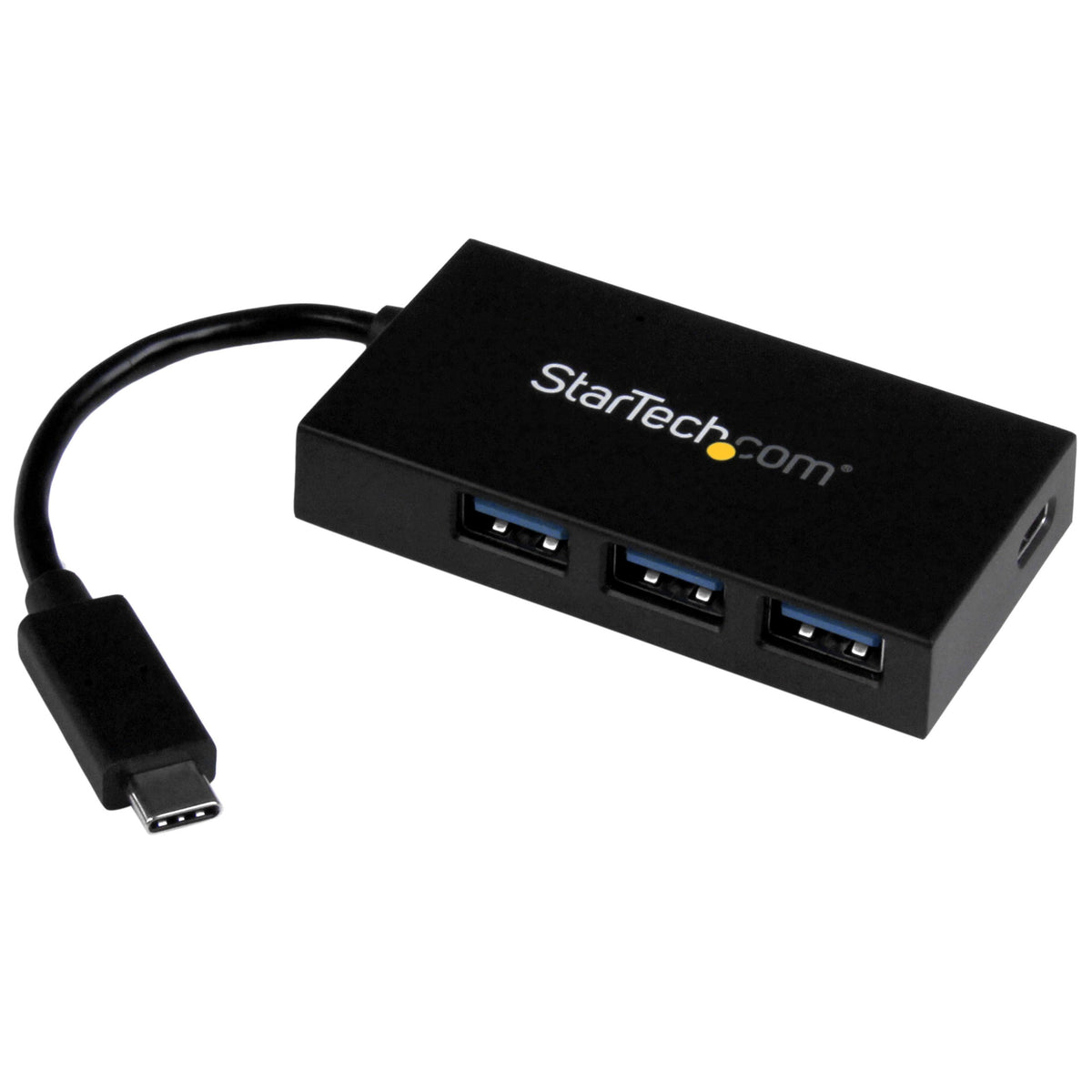 StarTech.com USB C Hub - 4 Port USB-C to USB-A (3x) and USB-C (1x) - w