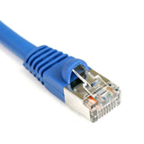 StarTech.com 25 ft Cat5e Blue Snagless Shielded RJ45 F/UTP Cat 5e Patc