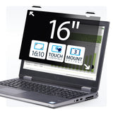 StarTech.com 16-inch 16:10 Flip-Up Privacy Screen with Touch, Laptop S