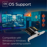 TRENDnet 10G PCIe Network Adapter, TEG-10GECTX, Convert a PCI Express