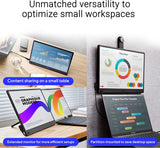 ASUS ZenScreen 15.6” Portable Monitor for Laptop (MB169CK) - Dual USB-