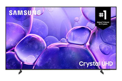 SAMSUNG 85-Inch U8000 Crystal UHD 4k Smart TV, Crystal Processor 4K, H