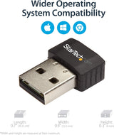 Adaptateur WiFi USB sans fil StarTech.com Dongle sans fil bibande AC600