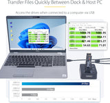 StarTech.com 1:1 M.2 NVMe Drive Duplicator, 90 GBpm Standalone M.2 SSD