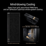 ASUS ProArt PA602 Wood Edition - Tempered Glass Panel E-ATX PC case, 4