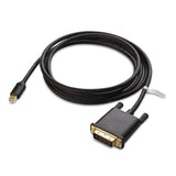 3FT MINI DISPLAYPORT TO DVI CABLE, DVI-D
