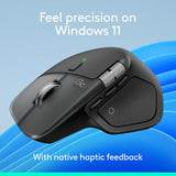 Logitech MX Master 4 for Mac, Ergonomic Bluetooth Mouse with Advanced