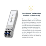 Startech Gigabit Fiber SFP 1000BASE-SX Transceiver
