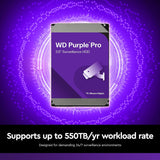 Western Digital 18TB WD Purple Pro Surveillance Internal Hard Drive HD