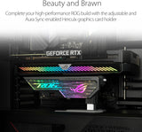 ASUS ROG Herculx Graphics Card Anti-Sag Holder Bracket (Solid Zinc All