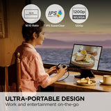 ViewSonic VP1656 écran portable 15,6 po 1200p IPS avec alimentation 2 sens