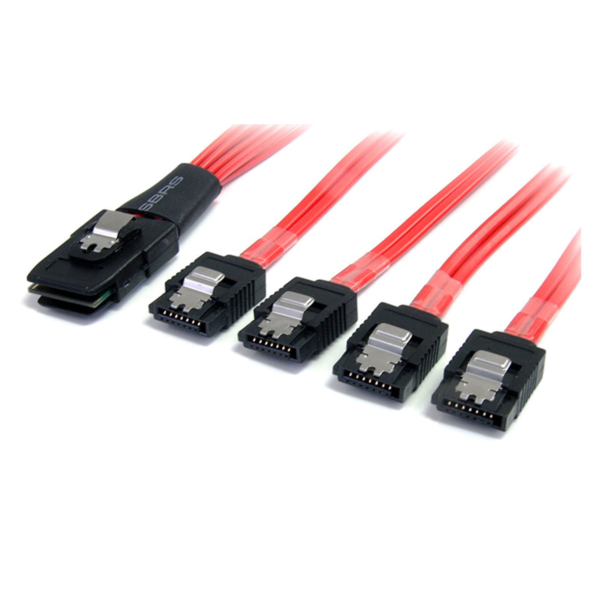 StarTech.com SAS8087S4100 1m Serial Attached SCSI SAS Cable, SFF-8087