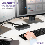 TARGUS USB-C DisplayPort Alt. Mode Triple Video Docking Station 85W