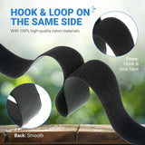50FT HOOK AND LOOP TAPE CABLE TIES RED