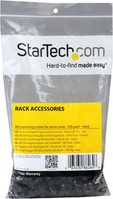 StarTech.com M5 x 12mm - Screws - 100 Pack, Black - M5 Mounting Screws
