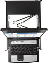 Tripp Lite B030-DP08-17D 8-Port DisplayPort KVM Switch, 17in LCD