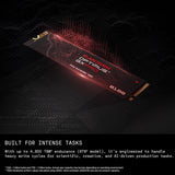 SANDISK 1TB Optimus GX PRO 8100 SSD NVMe PCIe 5.0 - M.2 2280, Jusqu'à 14 000 Mb/s