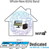 ASUS PCE-BE92BT WiFi 7 PCI-E Adapter with 2 External Antennas. Support