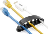 StarTech.com 100 Pack Cable Management Clips - Self Adhesive 6 Slot Ca