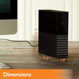 WD 18TB My Book Disque Dur Externe de Bureau, USB 3.0, Disque Dur Ext