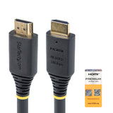 StarTech 20FT (6M) Premium Certified HIGH Speed HDMI Cable, 4K 60HZ/1440P 144HZ, HDR10/HDCP 2.2/ARC, 18GBPS, UHD HDMI 2.0 Cord for TV/Monitor