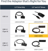 StarTech.com USB-C to VGA Adapter - White - 1080p - Video Converter Fo