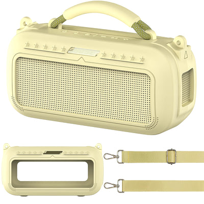 JCHPINE Silicone Cover Case for Bose SoundLink Max Portable Speaker Ac