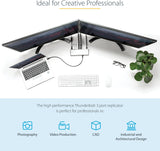 Station d'accueil Thunderbolt 3 StarTech.com - Station d'accueil TB3 pour ordinateur portable double écran 4K 60Hz