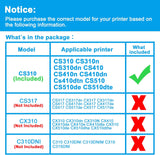 LCL Compatible Toner Cartridge Replacement for LEXMARK 70C0H20 700H2 7