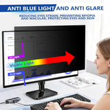 23 Inch Computer Privacy Screen Filter for 16:9 Widescreen Monitor, Re