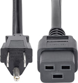 StarTech.com 6ft (1.8m) Heavy Duty Power Cord, NEMA 5-15P To C19 AC Po