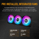 ASUS TUF Gaming LC III 360 ARGB AIO Cooler with pre-Installed & Integr